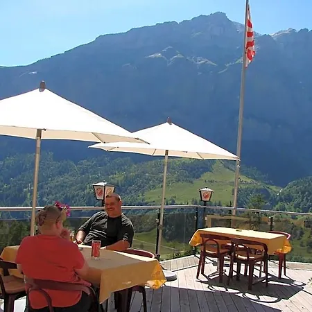 Hotel Restaurant Flaschen Leukerbad